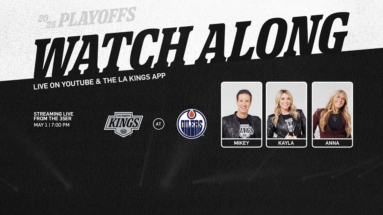 LA Kings at Edmonton Oilers | Game 6 - Round 1 | LA Kings Live Watch-Along from Los Angeles!