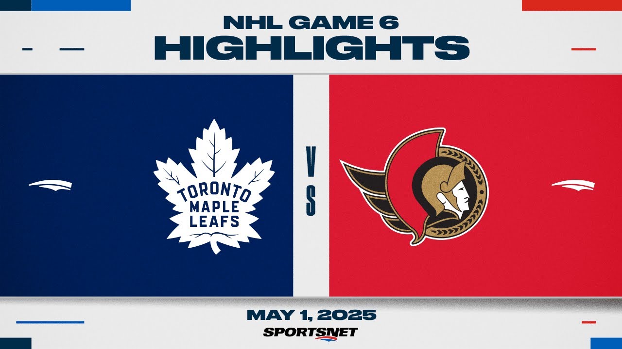 NHL Game 6 Highlights | Maple Leafs vs. Senators - May 1, 2025