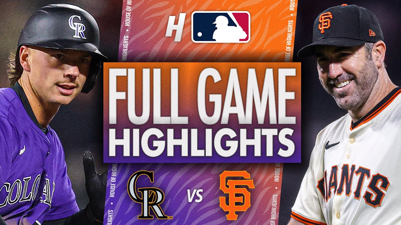 Colorado Rockies vs San Francisco Giants - FULL GAME HIGHLIGHTS | May 1, 2025 MLB Season