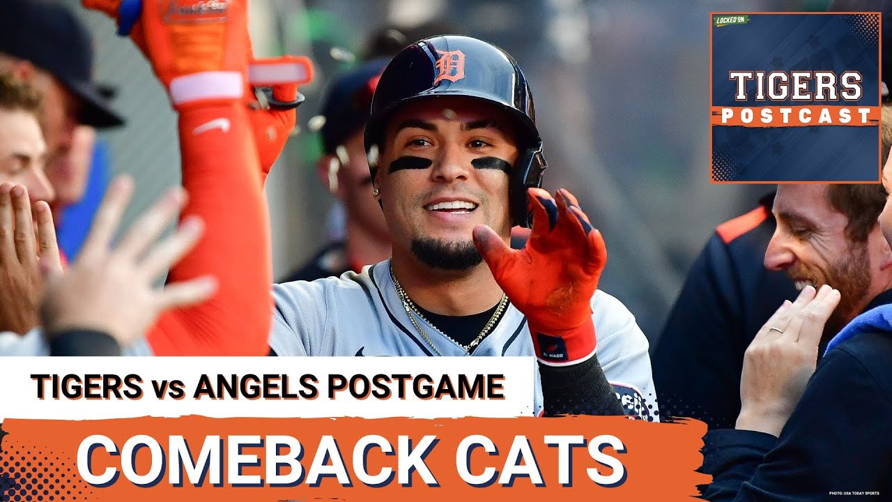 TIGERS POSTCAST: COMEBACK CATS! Detroit Tigers BEAT LA Angels, 5-Run 8th & Casey Mize Earns 5th Win