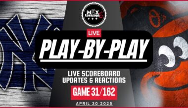 🔴LIVE New York Yankees vs Baltimore Orioles - Play-By-Play & Reactions (4/30/25)