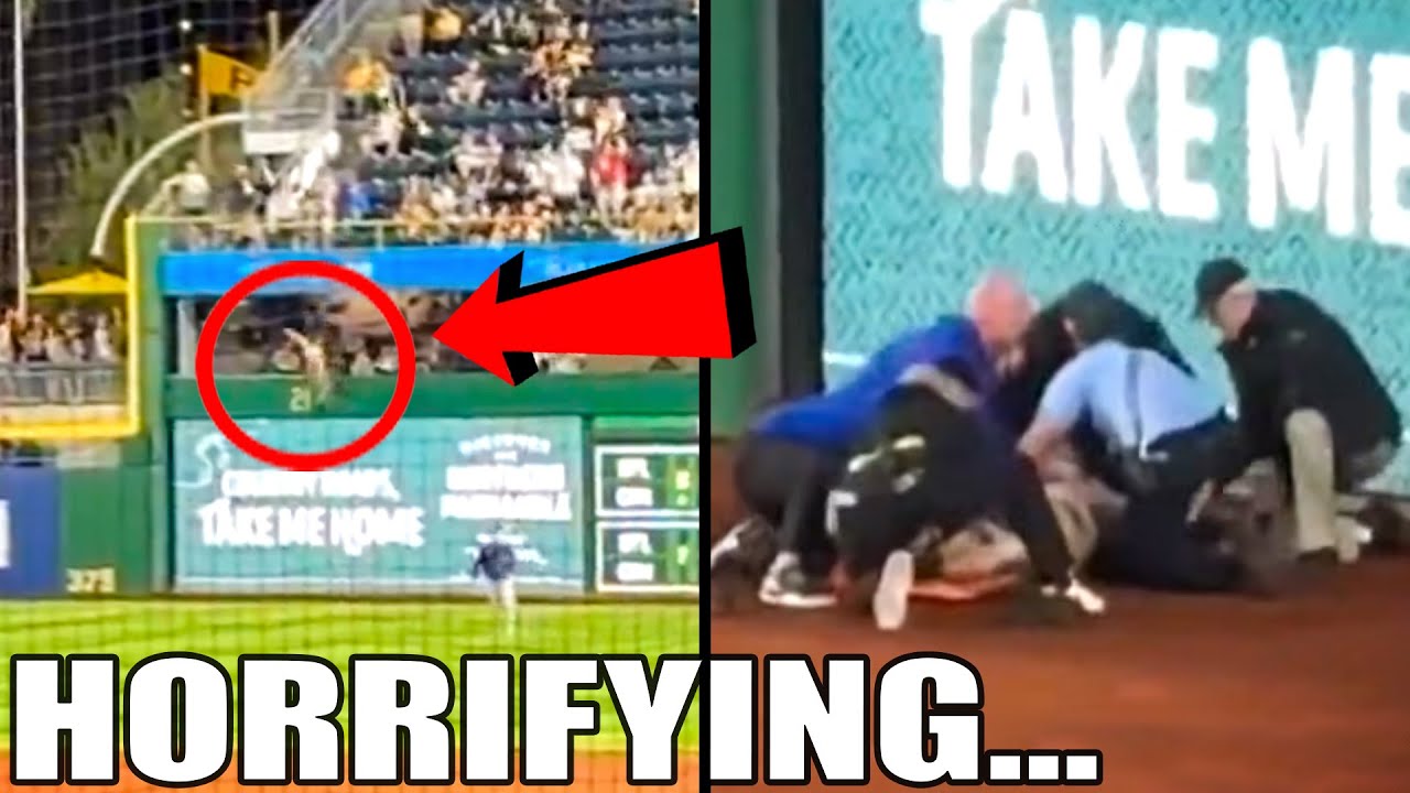 Fan Falls from the Stands as Baseball Game Takes a Tragic Turn