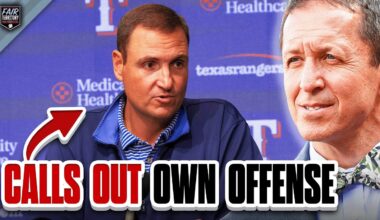 Chris Young CALLS OUT Texas Rangers Offense