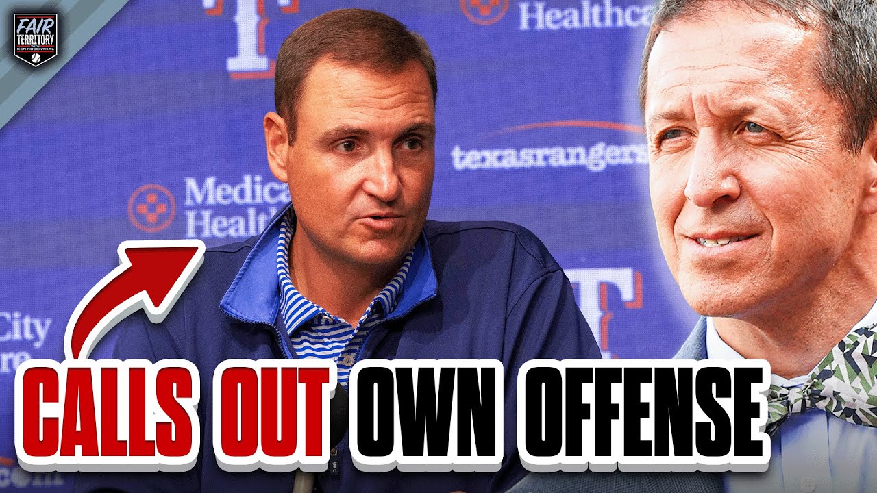 Chris Young CALLS OUT Texas Rangers Offense