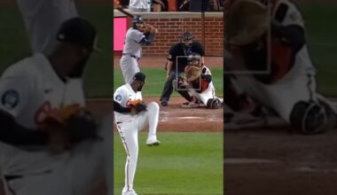 DON'T LOOK NOW: Orioles pitcher Felix Bautista is BACK #orioles #baltimoreorioles #mlb #shorts