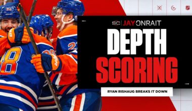 How important was depth scoring in this series for Oilers?