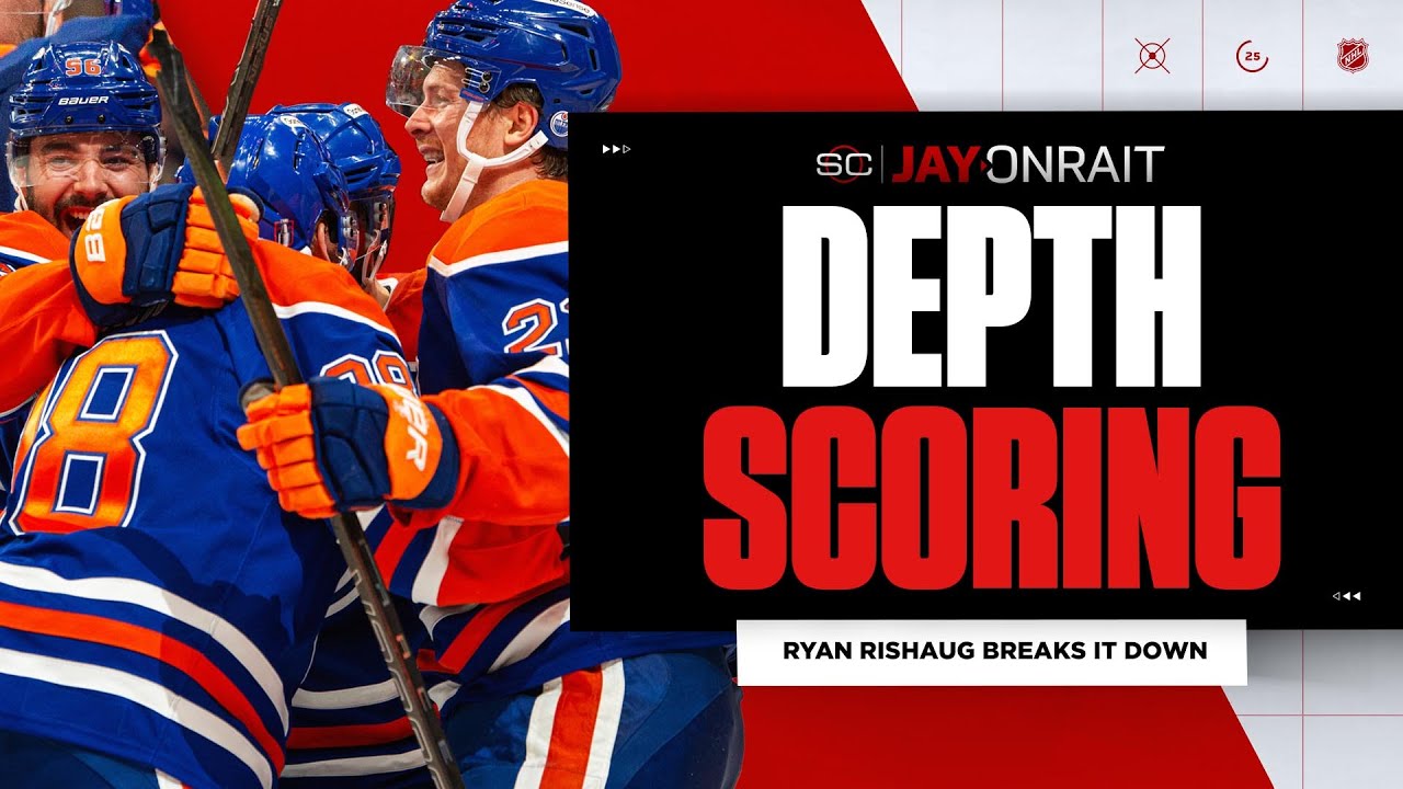 How important was depth scoring in this series for Oilers?