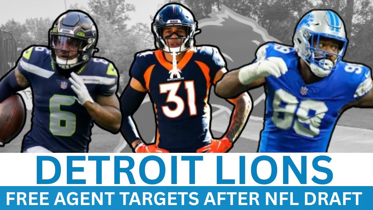 Detroit Lions Free Agent Targets for 2025 Revealed!