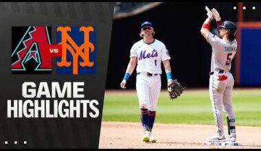 D-backs vs. Mets Game Highlights (5/1/25) | MLB Highlights | Arizona Diamondbacks
