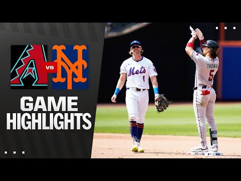 D-backs vs. Mets Game Highlights (5/1/25) | MLB Highlights | Arizona Diamondbacks