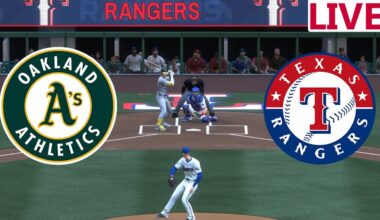 🔴LIVE 🔴Oakland Athletics  vs Texas Rangers /may 1st/MLB the show 25