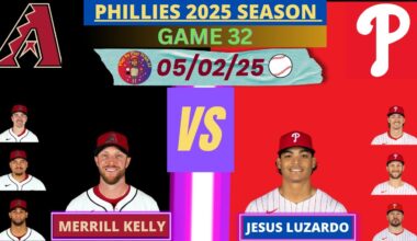 Philadelphia Phillies vs. Arizona Diamondbacks LIVE PLAY-BY-PLAY (05-02-25) #phillies #dbacks