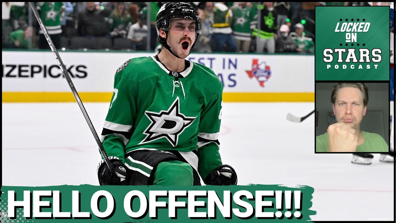 Dallas Stars DEMOLISH Avalanche in Game 5: Wyatt Johnston and Offense comes ALIVE!
