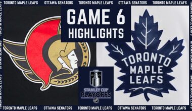Full Highlights R1G6 | Maple Leafs vs. Senators – May 1, 2025 (w/Joe Bowen)