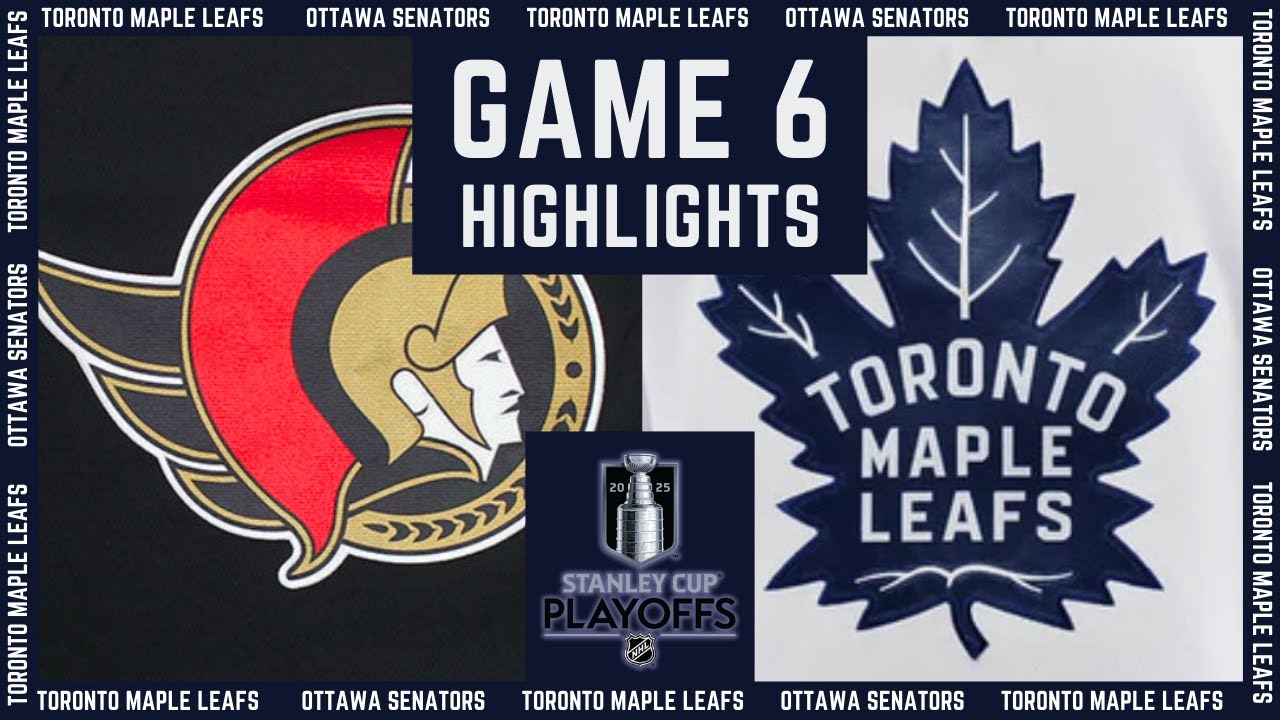 Full Highlights R1G6 | Maple Leafs vs. Senators – May 1, 2025 (w/Joe Bowen)