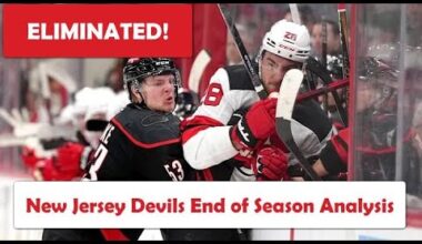 Eliminated: New Jersey Devils End of Season Analysis