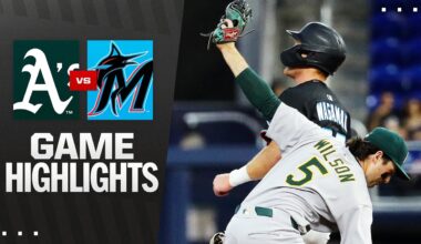 A's vs. Marlins Game Highlights (5/2/25) | MLB Highlights