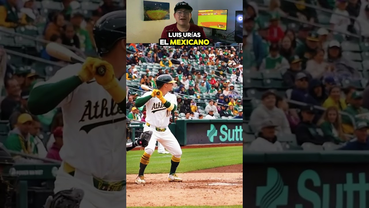 ¡WALK-OFF ÉPICO DE LUIS URÍAS! 💥 Así se gana un juego #LuisUrias #WalkOff #MLB #homerun #athletics