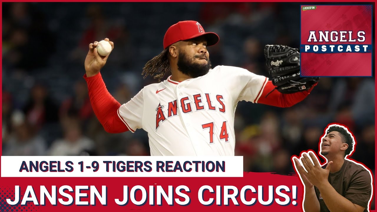 ANGELS POSTCAST: Jansen, Halos give up EIGHT RUNS in 9th, lose 7th straight 9-1 to Detroit Tigers