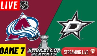 LIVE: Colorado Avalanche vs Dallas Stars Game 7 Live Stream | NHL Stanley Cup Playoffs 2025