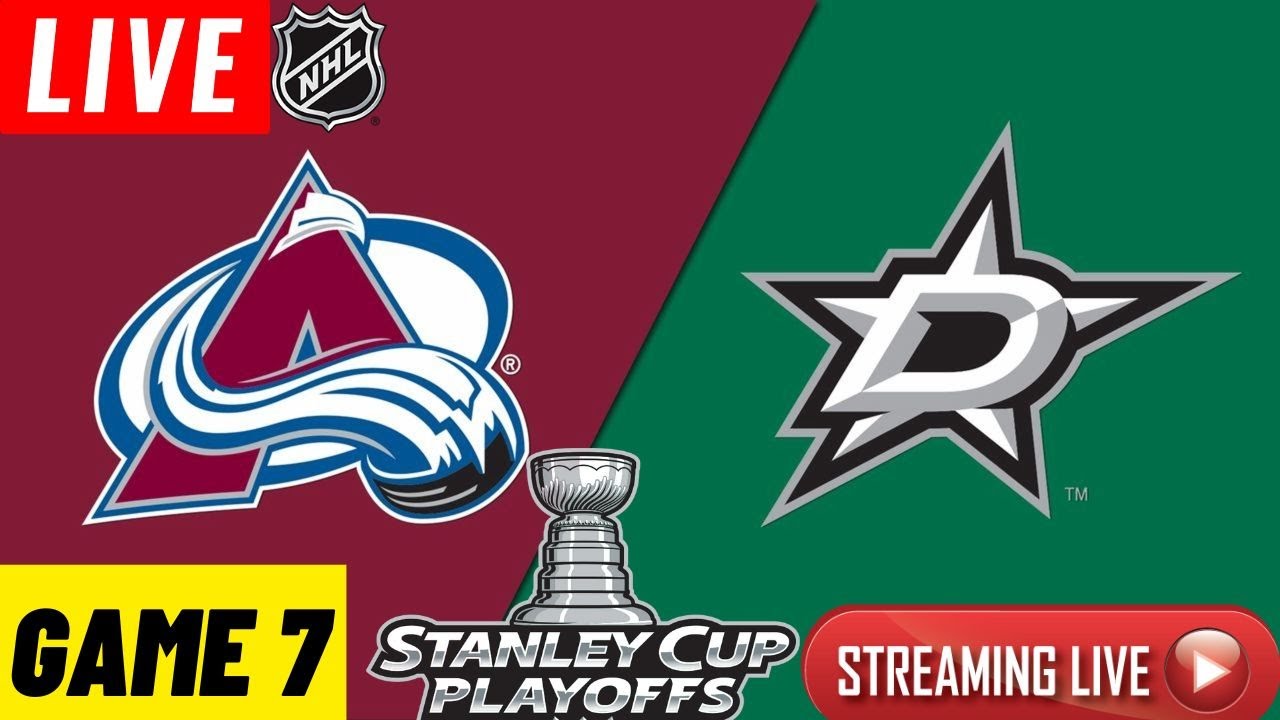 LIVE: Colorado Avalanche vs Dallas Stars Game 7 Live Stream | NHL Stanley Cup Playoffs 2025