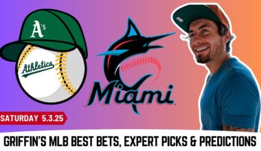 Athletics vs Marlins - MLB Pick l Saturday 5/3/25 | Griffin Murphy MLB Best Bets l ATH vs MIA Pick