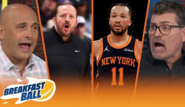 Knicks lose Game 5 vs Pistons, Coach Thibodeau 'one of the reasons they lost' | NBA | BREAKFAST BALL