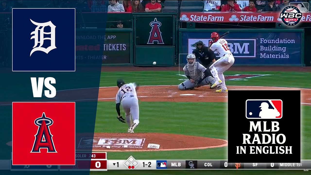 🔴 LIVE: Detroit Tigers vs Los Angeles Angels ⚾ MAJOR LEAGUE BASEBALL LIVE 📺 WBC THE SHOW 🙏