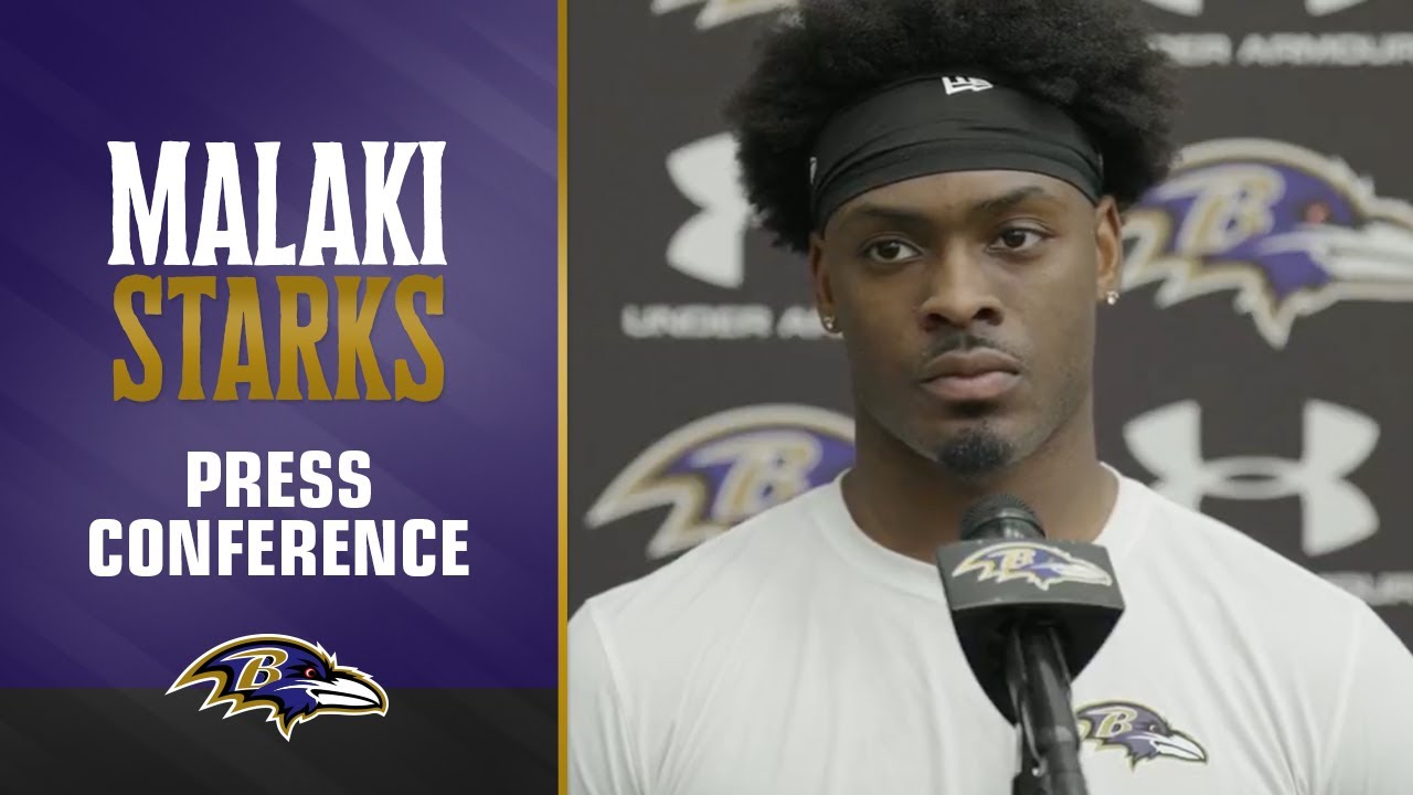 Malaki Starks: 'I Love Winning' | Baltimore Ravens
