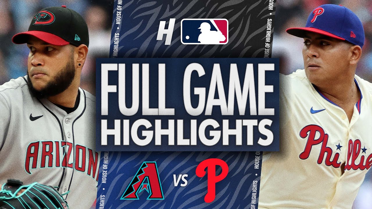 Arizona Diamondbacks vs Philadelphia Phillies - FULL GAME HIGHLIGHTS | May 4, 2025 MLB Season