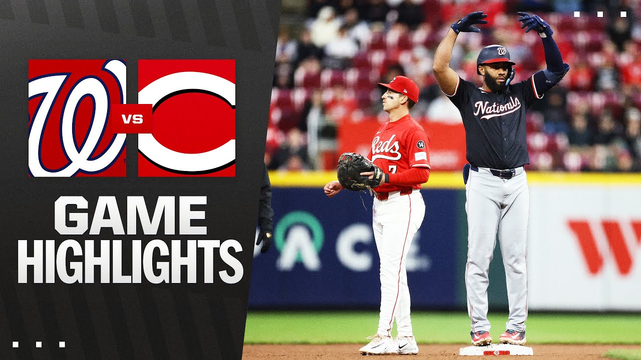 Nationals vs. Reds Game Highlights (5/3/25) | MLB Highlights