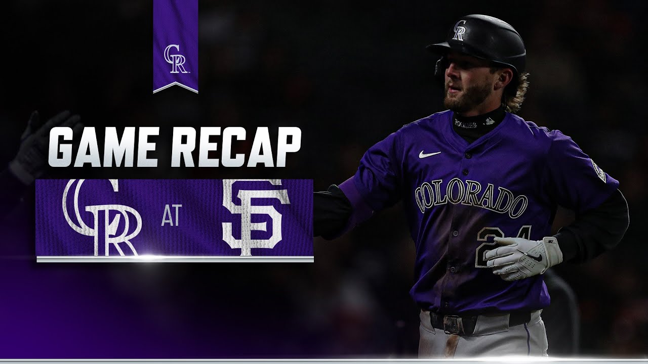 Rockies vs. Giants Game Highlights (5/1/25) | MLB Highlights
