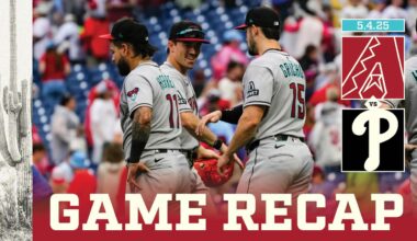 D-backs vs. Phillies Game Highlights (5/4/25) | MLB Highlights | Arizona Diamondbacks