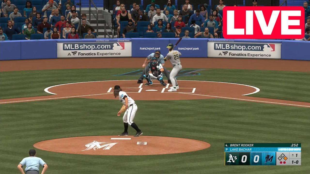 MLB LIVE🔴 Miami Marlins vs Oakland Athletics - May 4, 2025 | MLB Full Game #MLBLive #enVivo #ライブ
