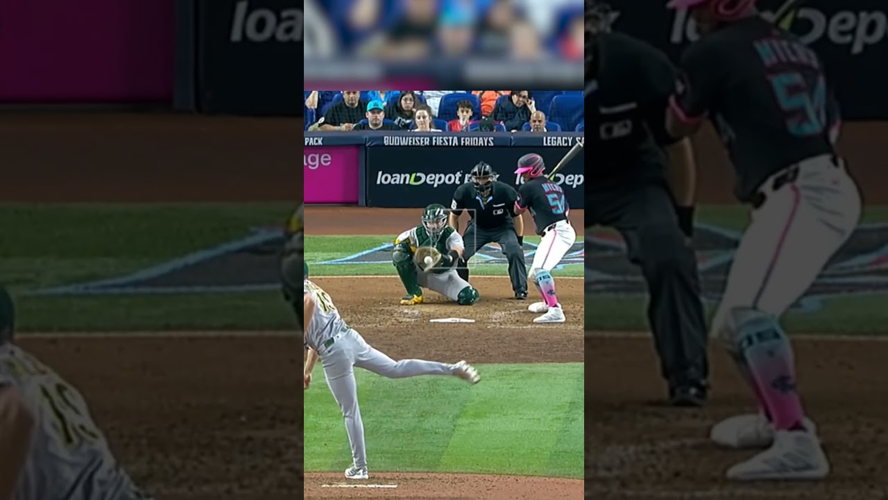 What are you supposed to do with this pitch? Spoiler Alert: the rest of the inning didn't go as well