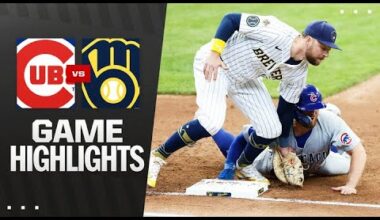 Cubs vs. Brewers Game Highlights (5/4/25) | MLB Highlights