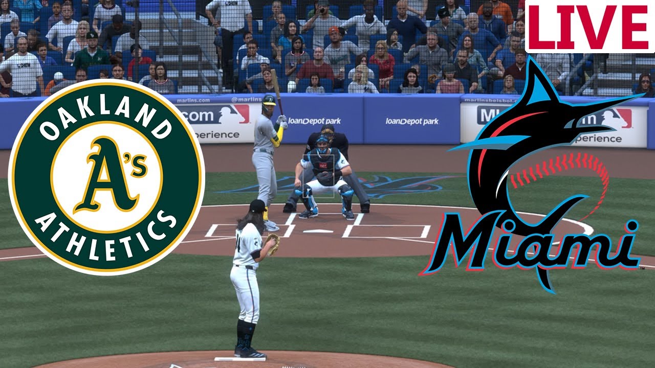 🔴LIVE 🔴Oakland Athletics VS Miami Marlins /Mlb May 02/ MLB Envivo /MLB the show 25