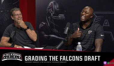 Falcons draft grades, reacting to each pick & breaking down each player | Falcons Audible Podcast