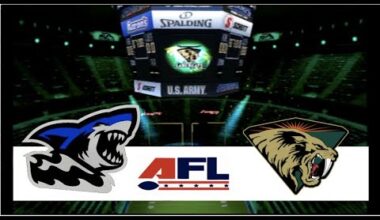 AFL REDUX 2007 Season Week 5 - San Diego Sharks (1-3) @ San Jose Sabercats (2-2)