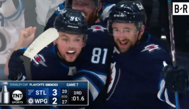Jets Score With 1 SECOND Left to Force OT in Game 7 vs. Blues 🚨 2025 Stanley Cup Playoffs