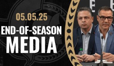 Steve Staios and Travis Green End of Season Press Conference