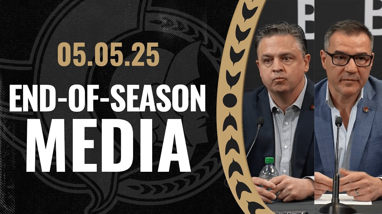 Steve Staios and Travis Green End of Season Press Conference