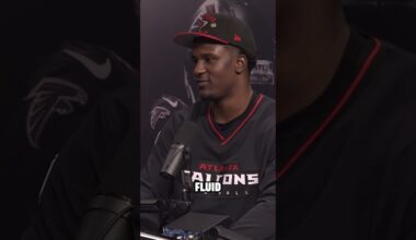 James Pearce Jr. shares how his favorite athlete is his girlfriend Rickea Jackson 🥹  #nfl  #falcons