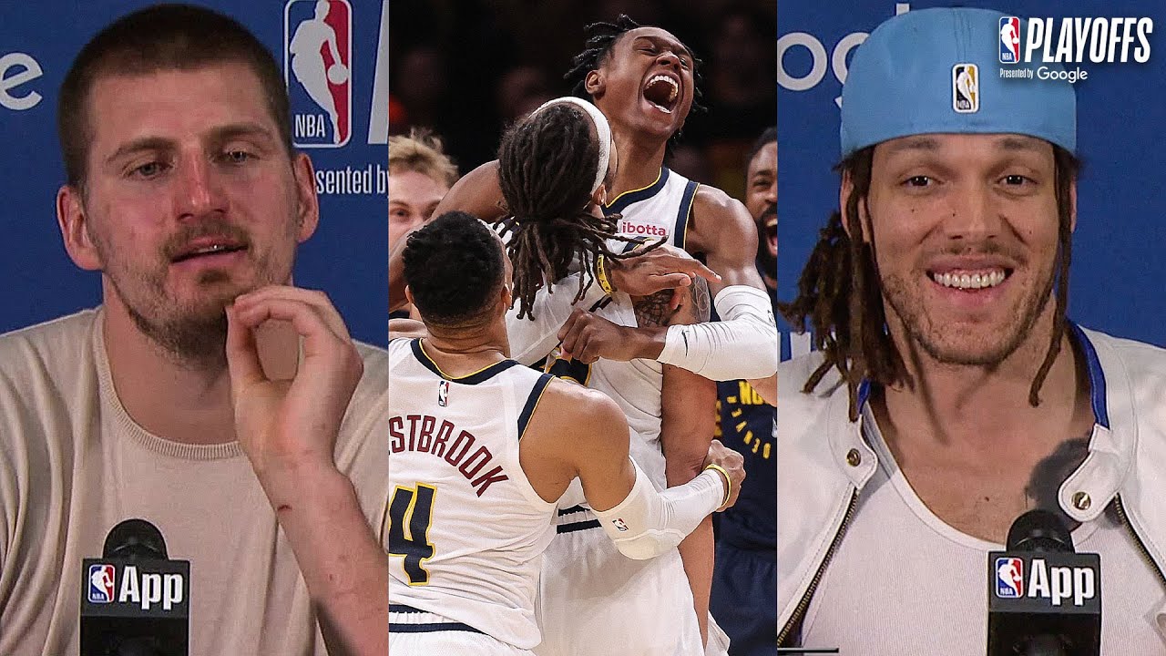 Nikola Jokić & Aaron Gordon Sound Off On Game 1 Win At OKC | May 5, 2025