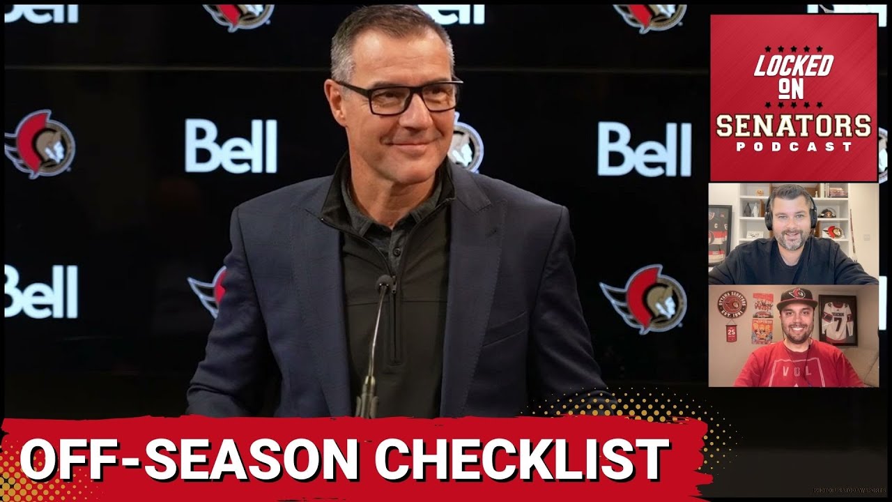 Ottawa Senators Top Off-Season Priorities: Ways To Improve, Re-Signing Claude Giroux & More