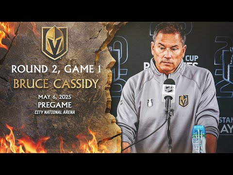 Round 2, Game 1 | Bruce Cassidy Pregame: Ready To Play Tonight