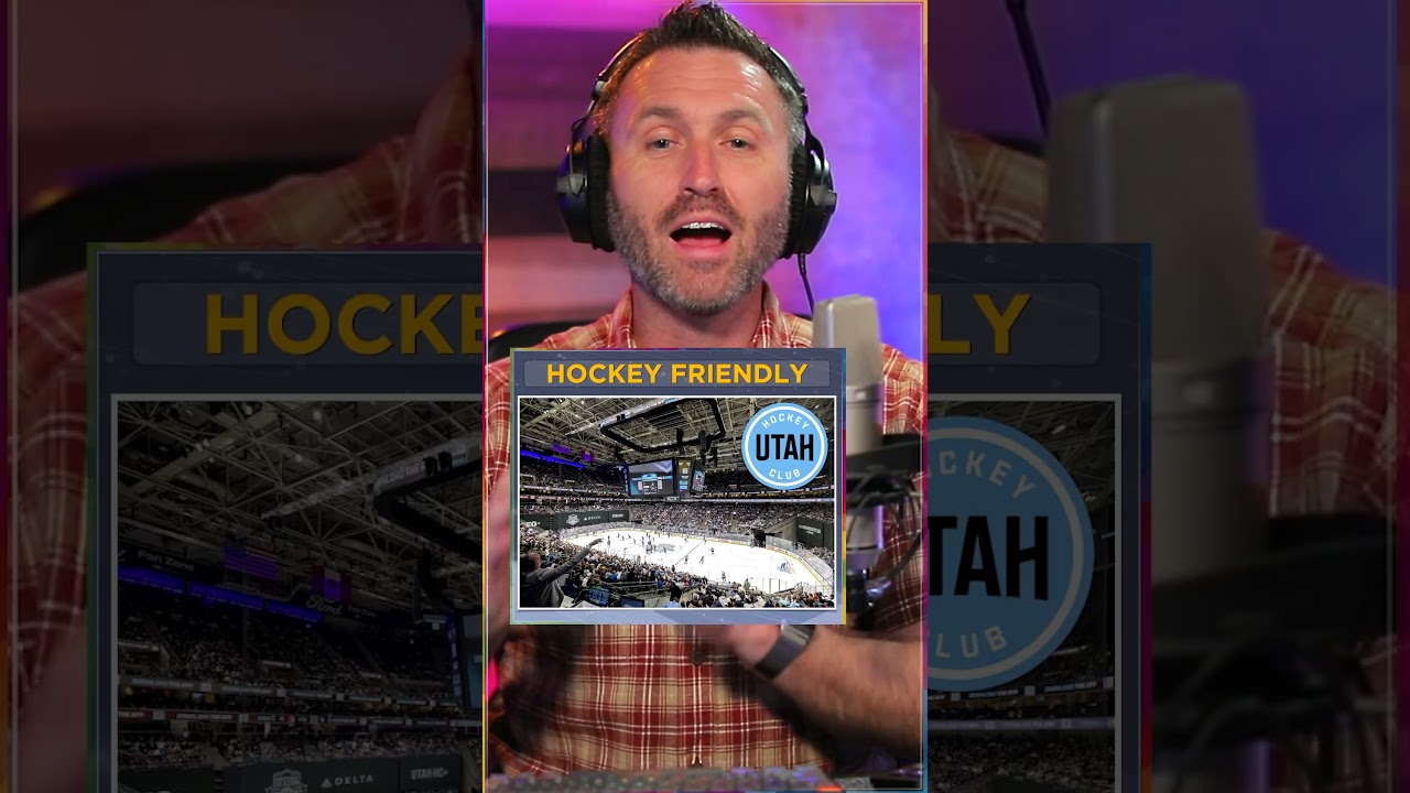 Utah MAMMOTH - New NHL name leaked on YouTube? #nhl #utah #hockey