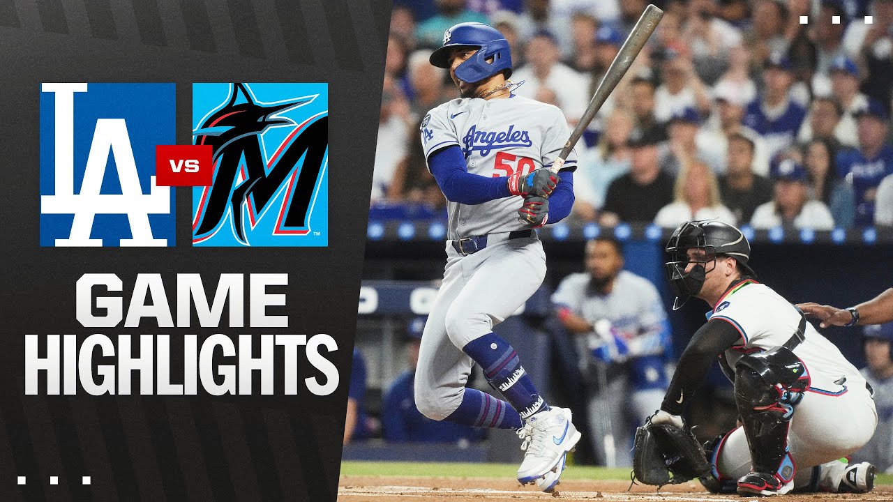 Dodgers vs. Marlins Game Highlights (5/5/25) | MLB Highlights