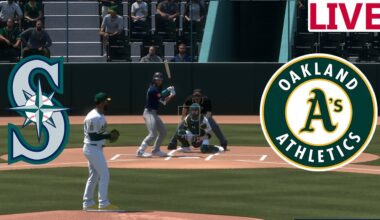 🔴LIVE 🔴Seattle Mariners VS Oakland Athletics /May 06/ Mlb the show 25