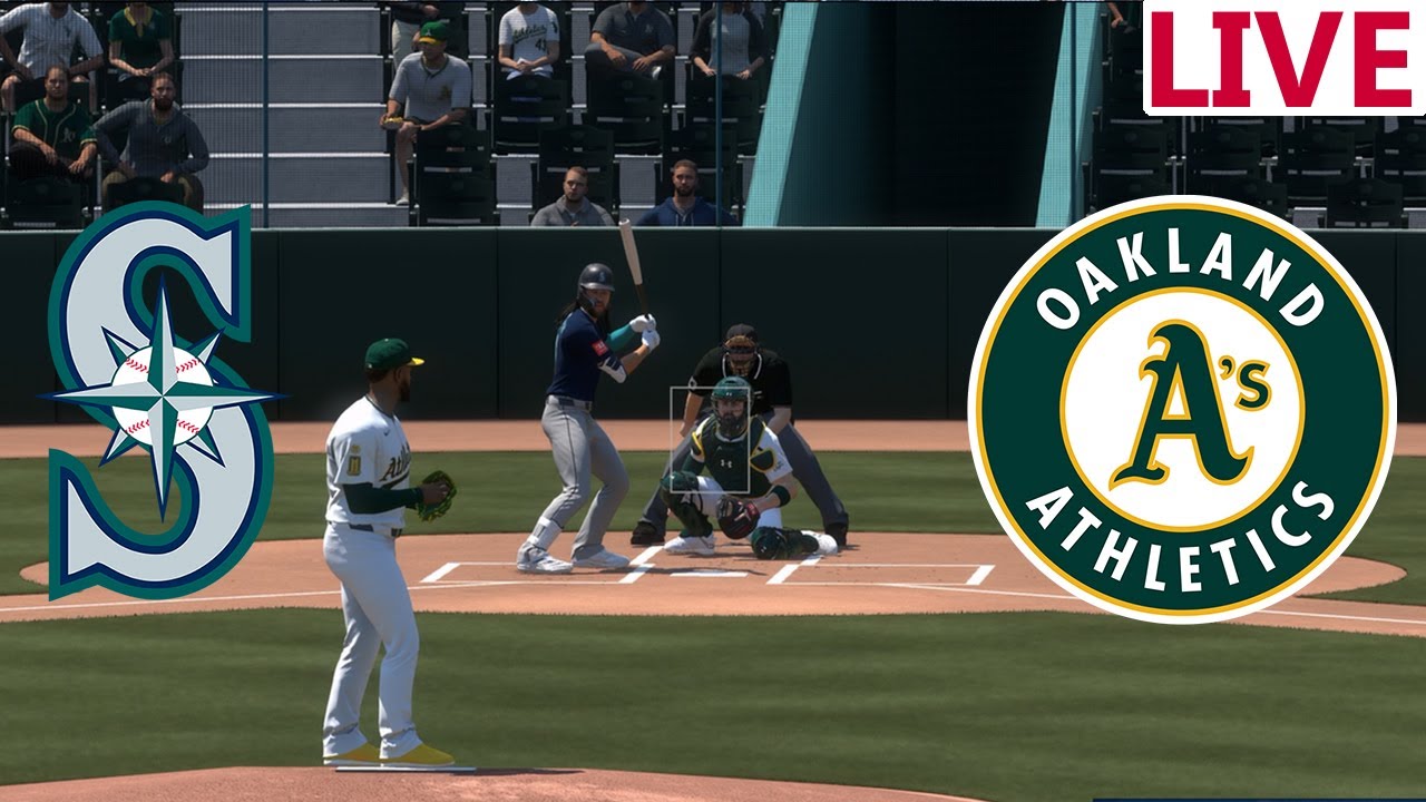 🔴LIVE 🔴Seattle Mariners VS Oakland Athletics /May 06/ Mlb the show 25